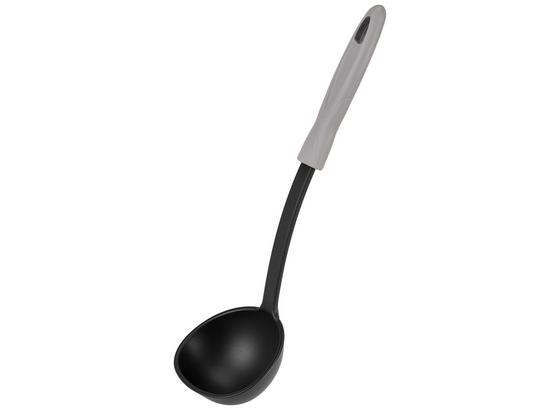 Schöpflöffel Tore L: 31 cm - Schwarz/Grau, KONVENTIONELL, Kunststoff (31cm) - Ombra Schöpflöffel Tore L: 31 cm - Schwarz/Grau, KONVENTIONELL, Kunststoff (31cm) - Ombra