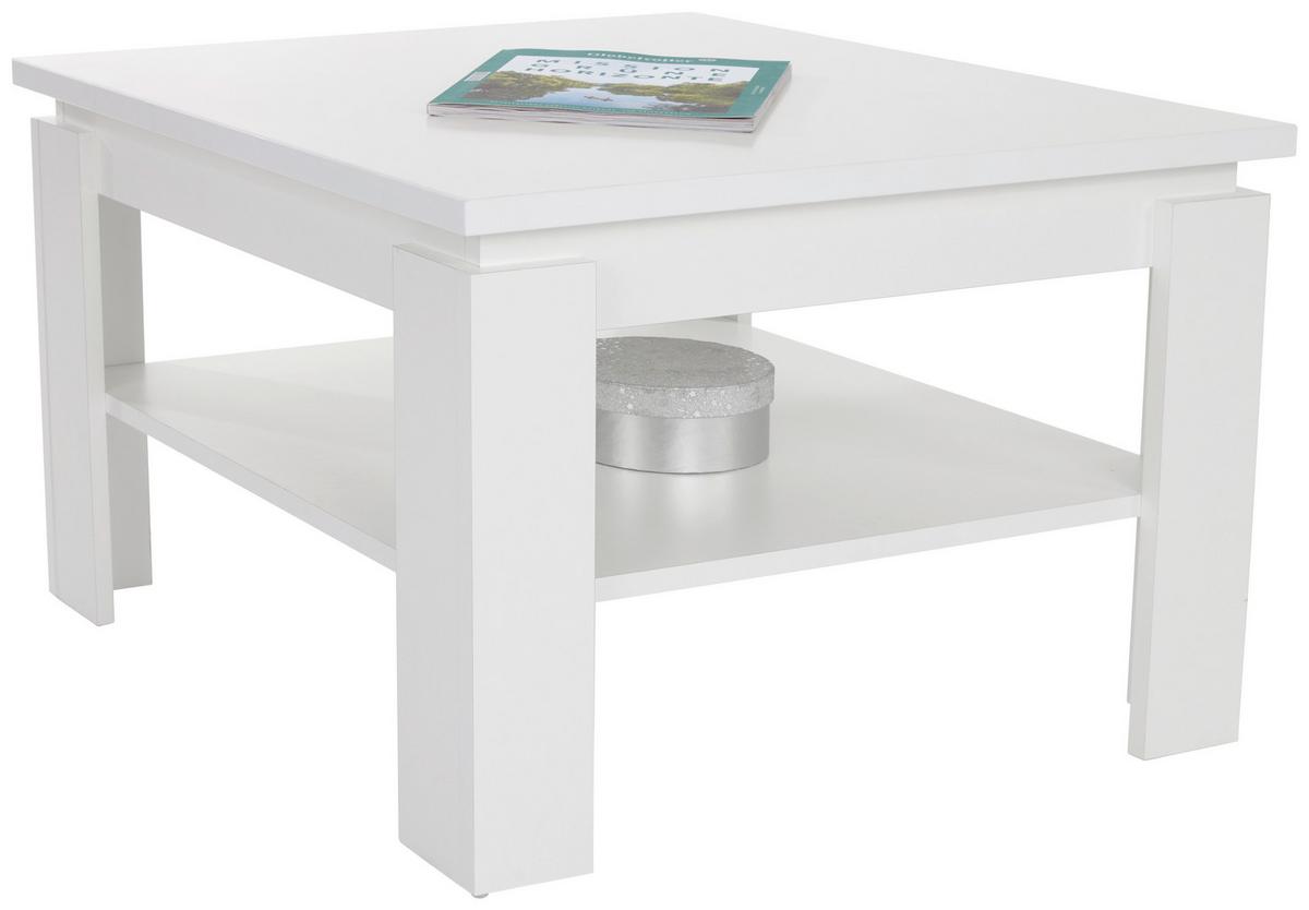 KONFERENČNÝ STOLÍK NIZZA 1 - biela, Modern, kompozitné drevo (70/45/70cm)