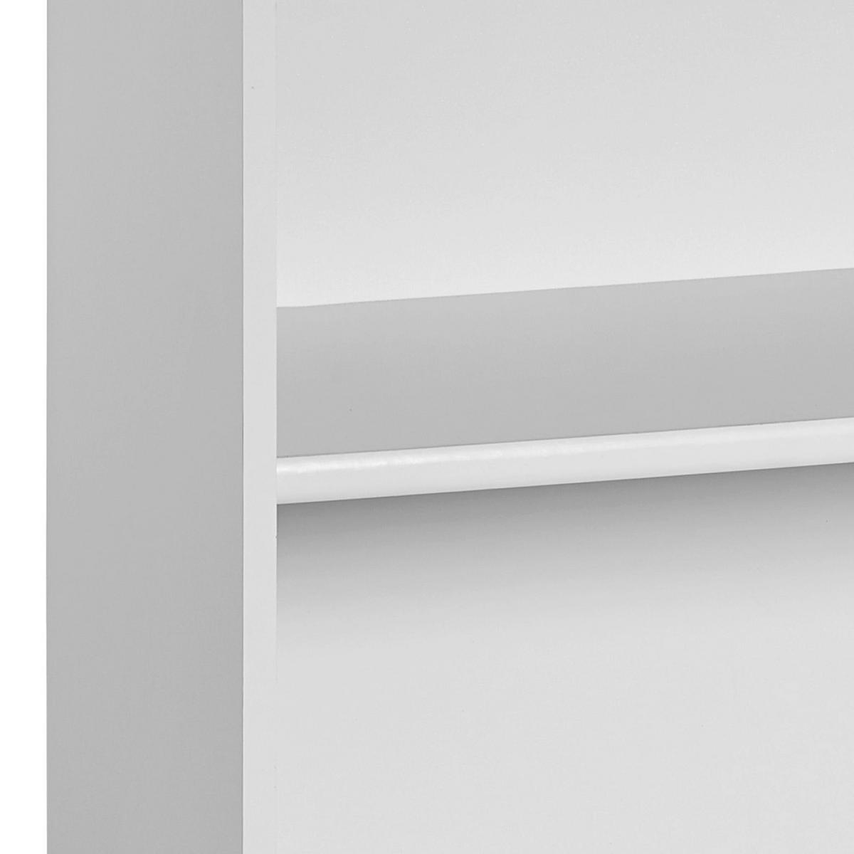 Aktenregal Serie 4000 Hellgrau B 100 cm - Hellgrau/Schwarz, Basics, Holzwerkstoff (100/75,4/39,5cm) - MID.YOU