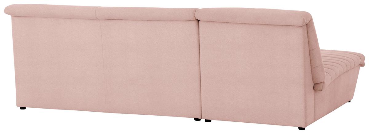 Ecksofa Looks Viii - Schwarz/Rosa, Design, Textil (168/274cm) - LOOKS by W.Joop