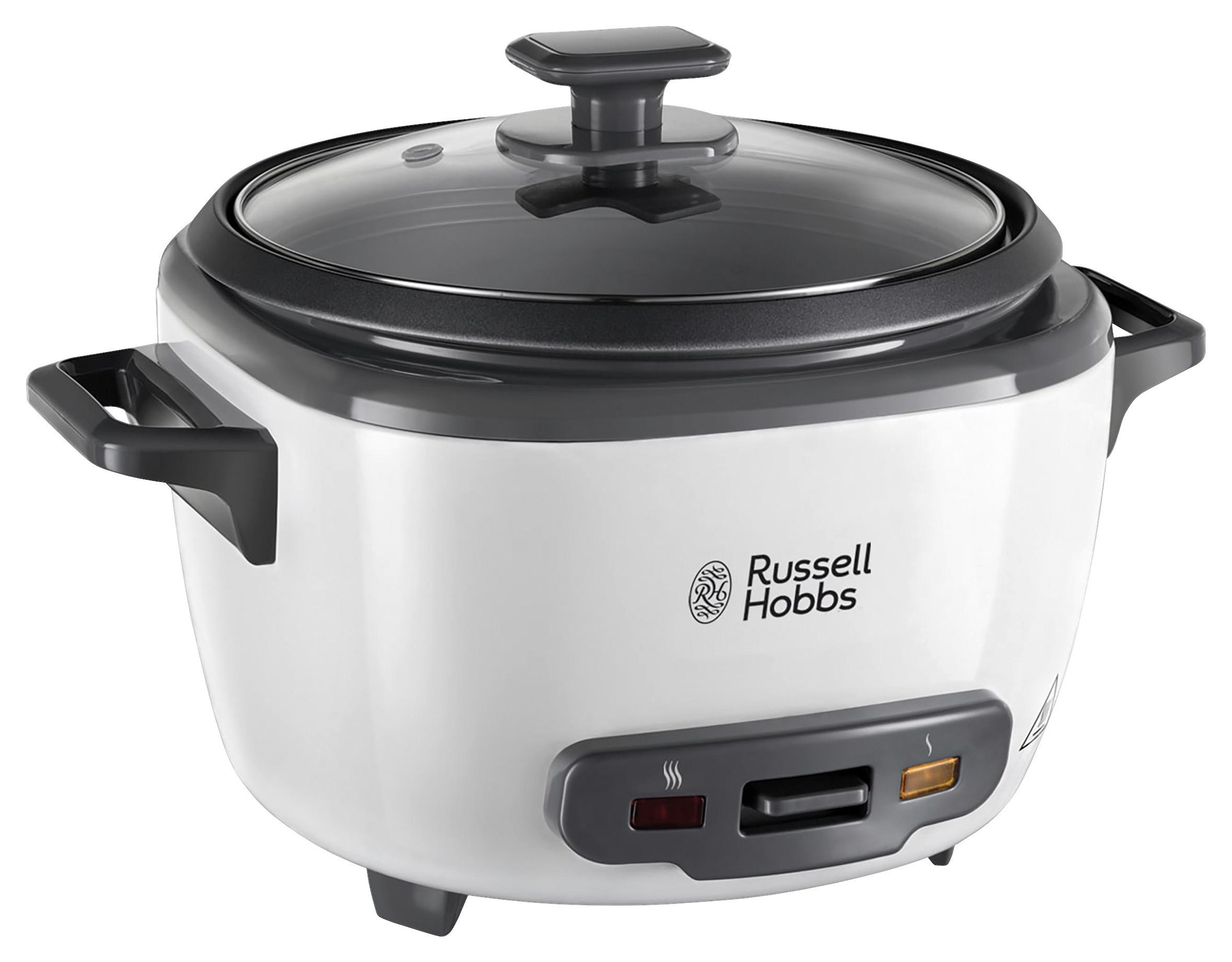 Reiskocher Maxi 3,3 Liter - Weiß, Basics, Kunststoff/Metall (24,5/22,6/32,2cm) - Russell Hobbs