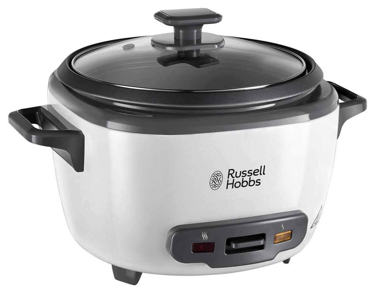 Reiskocher Maxi 3,3 Liter - Weiß, Basics, Kunststoff/Metall (24,5/22,6/32,2cm) - Russell Hobbs
