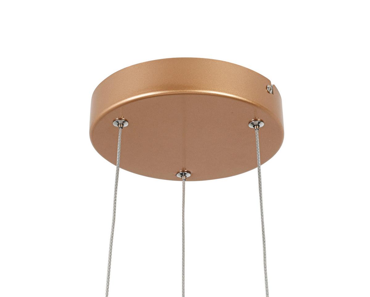 ZÁVESNÉ LED SVIETIDLO JOSEM2 - cappuccino, Modern, kov/plast (60/120cm) - Premium Living