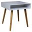 Odkladací Stolík Alina - farby dubu/biela, Moderný, kompozitné drevo (45/49/45cm) Odkladací Stolík Alina - farby dubu/biela, Moderný, kompozitné drevo (45/49/45cm)