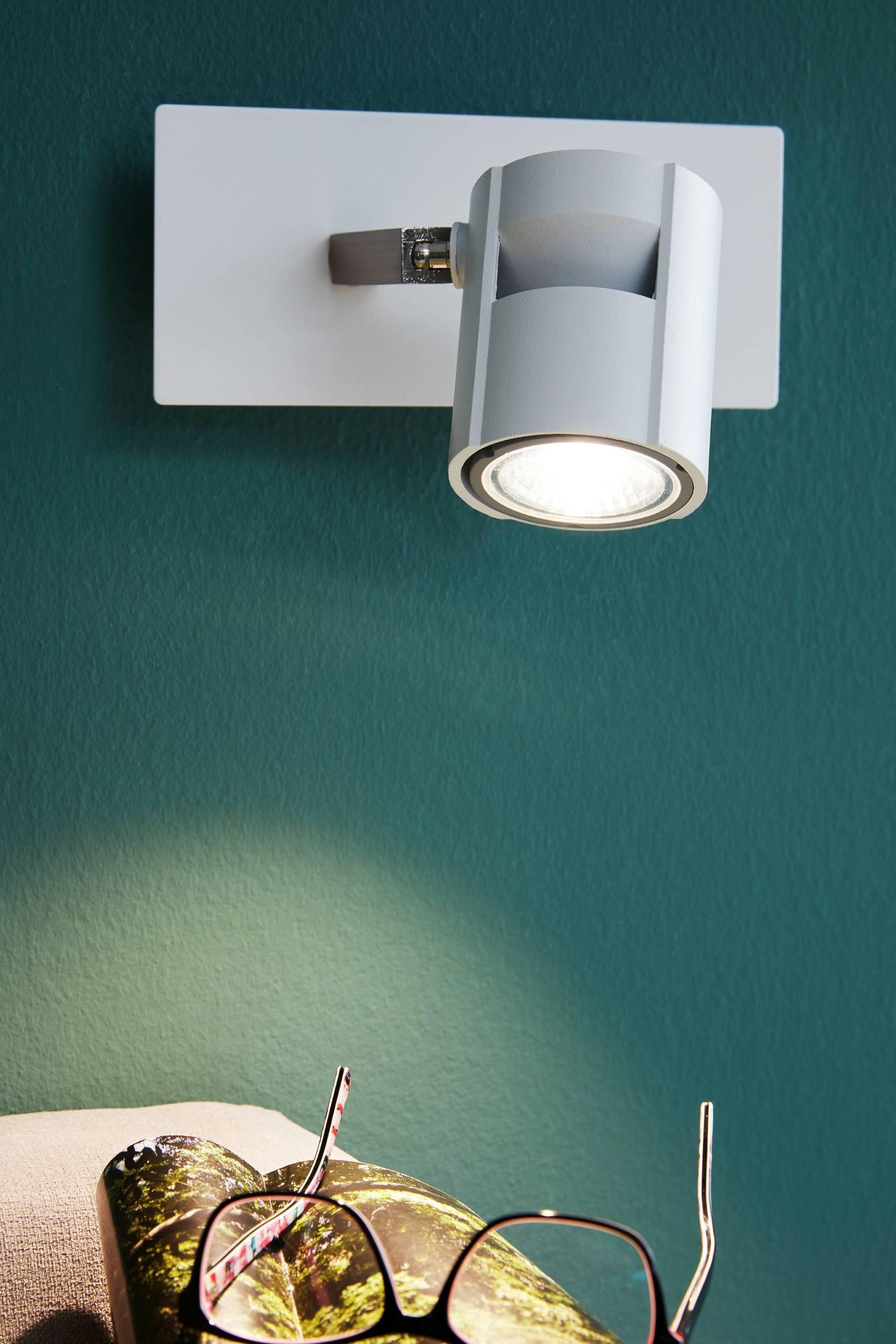 LED-Strahler 97506* Vergiano - Weiß, Design, Metall (16,5/7/7cm) - Eglo