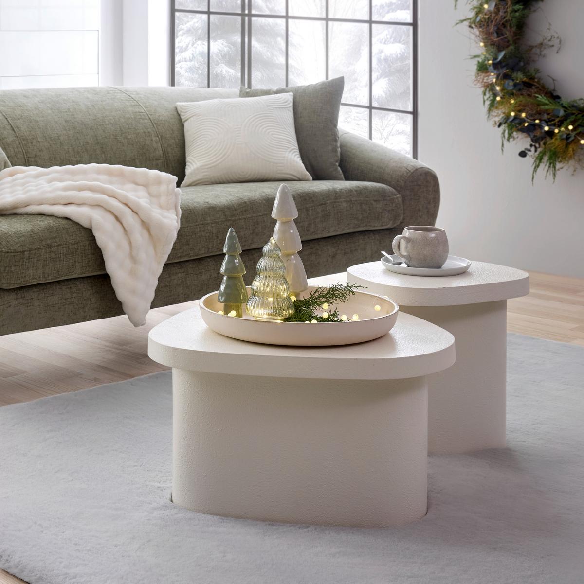 DEKA BUBBLE - bílá, textil (150/200cm) - Mömax