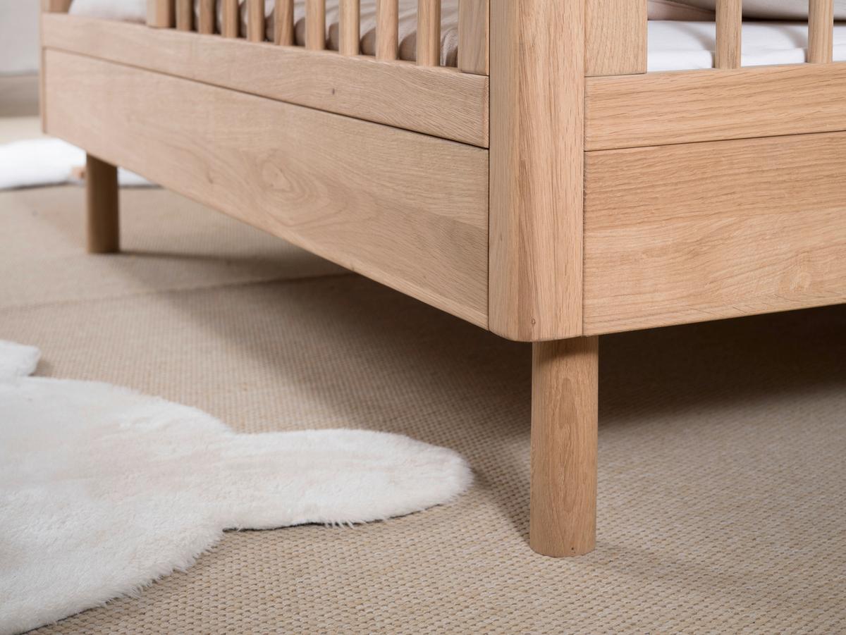 KINDER-/JUNIORBETT Forrest Eichefarben 70x140cm - Eichefarben/Naturfarben, MODERN, Holz (70/140cm) - Vipack