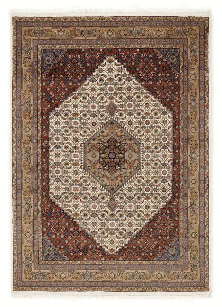 Orientalischer Webteppich Creme/Rot 240x170 cm - Beige/Creme, Basics, Textil (170/240cm) - Cazaris