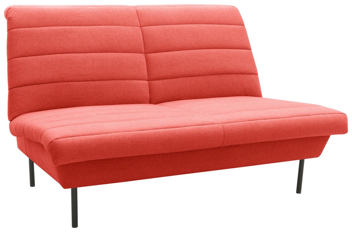 2-sitzer-sofa Looks Ix Orange - Schwarz/Orange, Design, Textil (145/92/103cm) - LOOKS by W.Joop