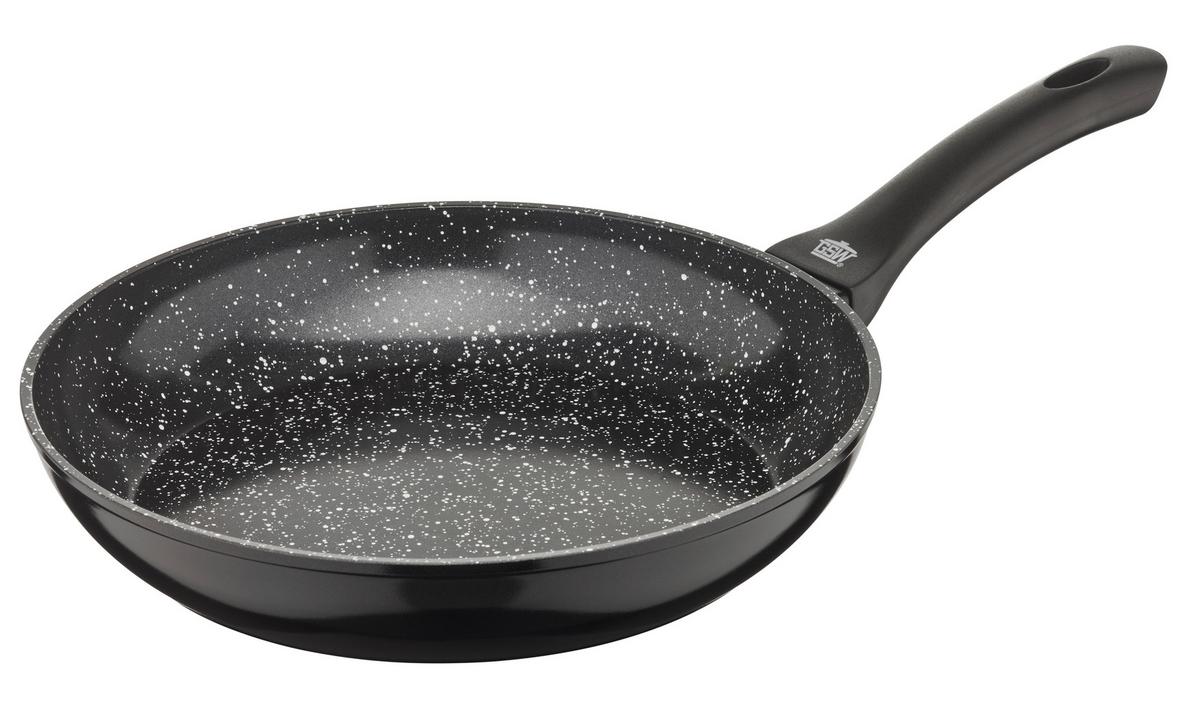 PFANNENSET 3--Teilig., 20+24+28 cm - Schwarz, Basics, Metall - GSW