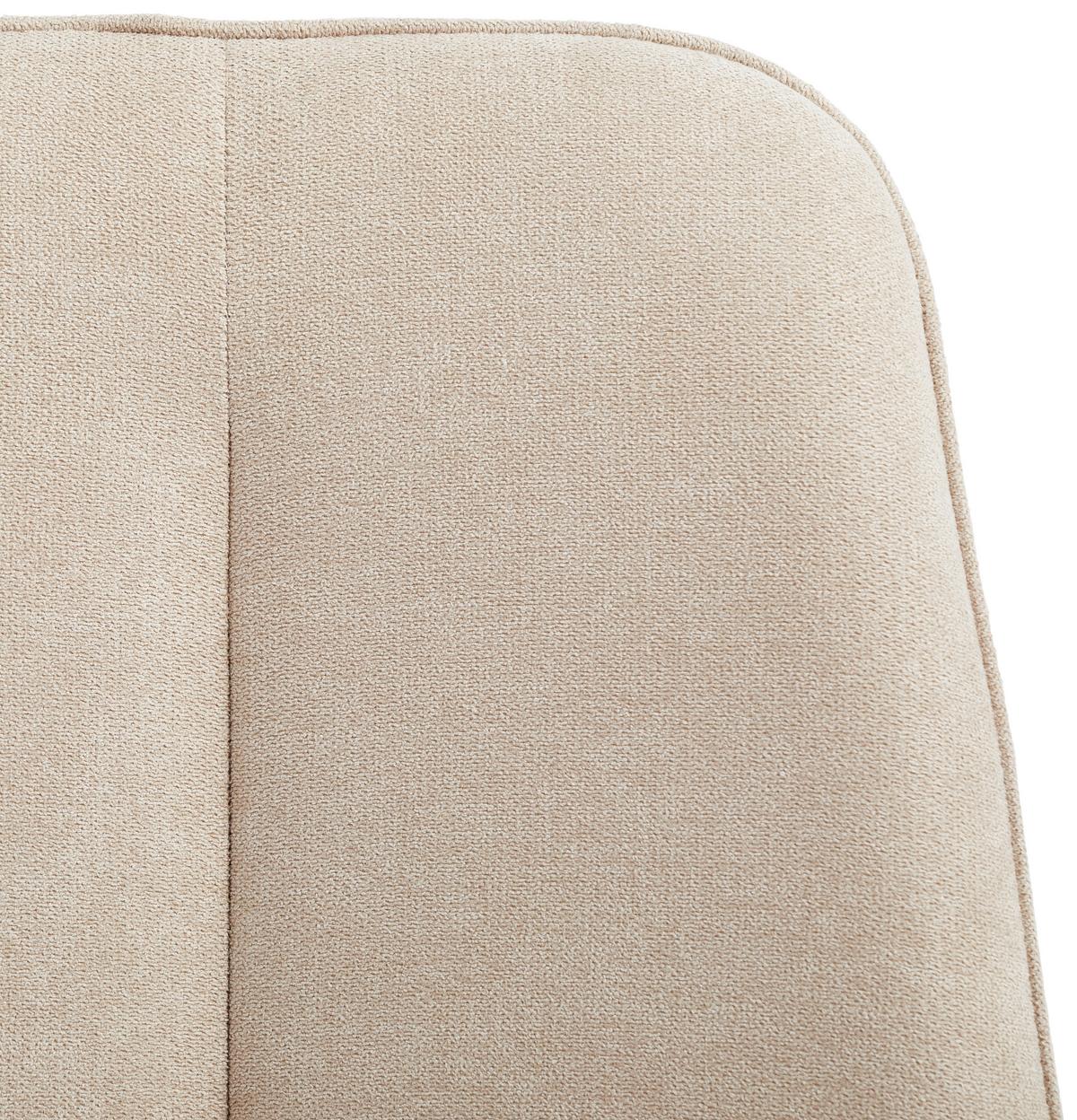Stuhl-Set 2er Lago Beige Lago - Beige/Schwarz, MODERN, Holz/Textil (47/87/58cm) - P & B