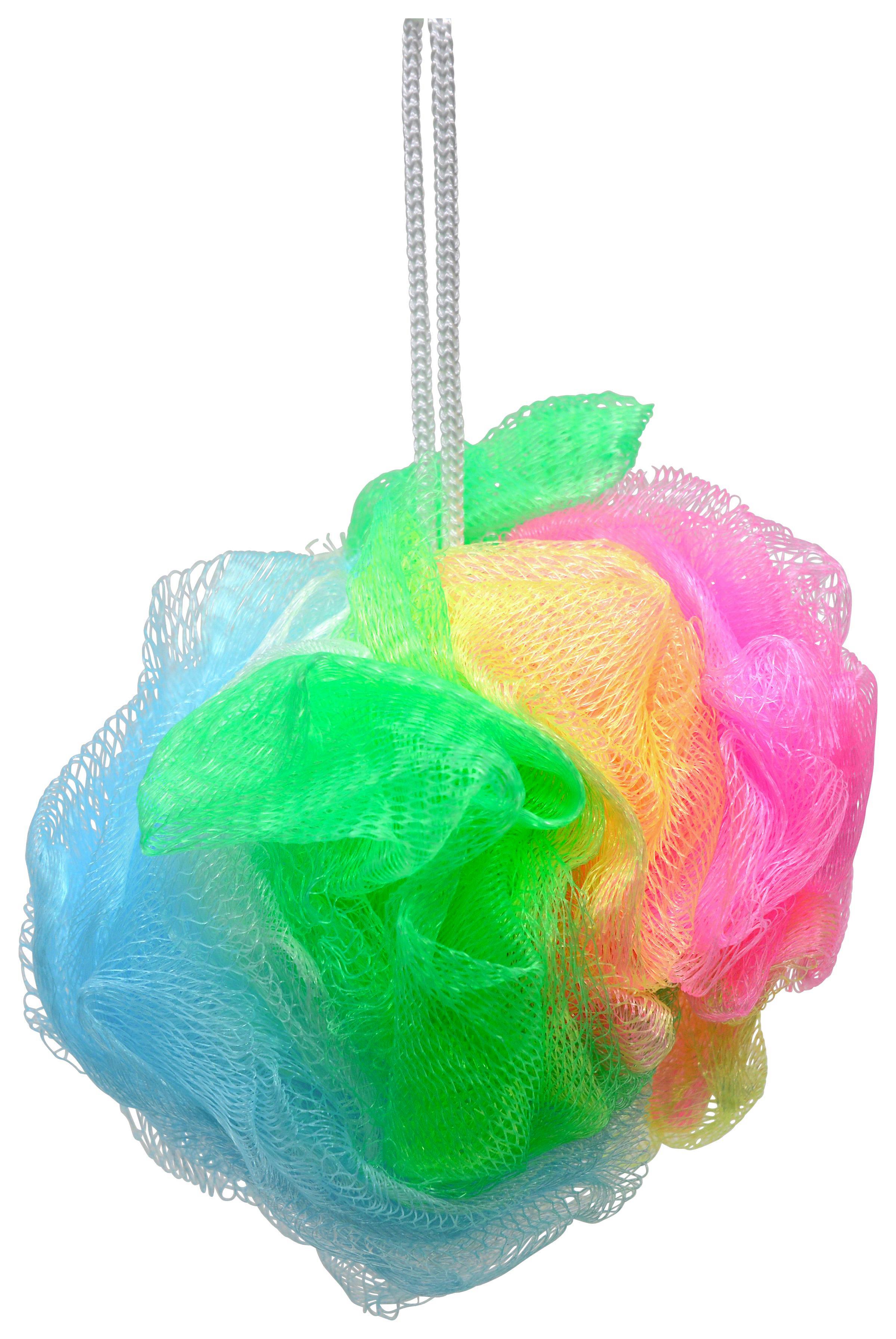 Badeschwamm Finch - Multicolor, Kunststoff (15cm)