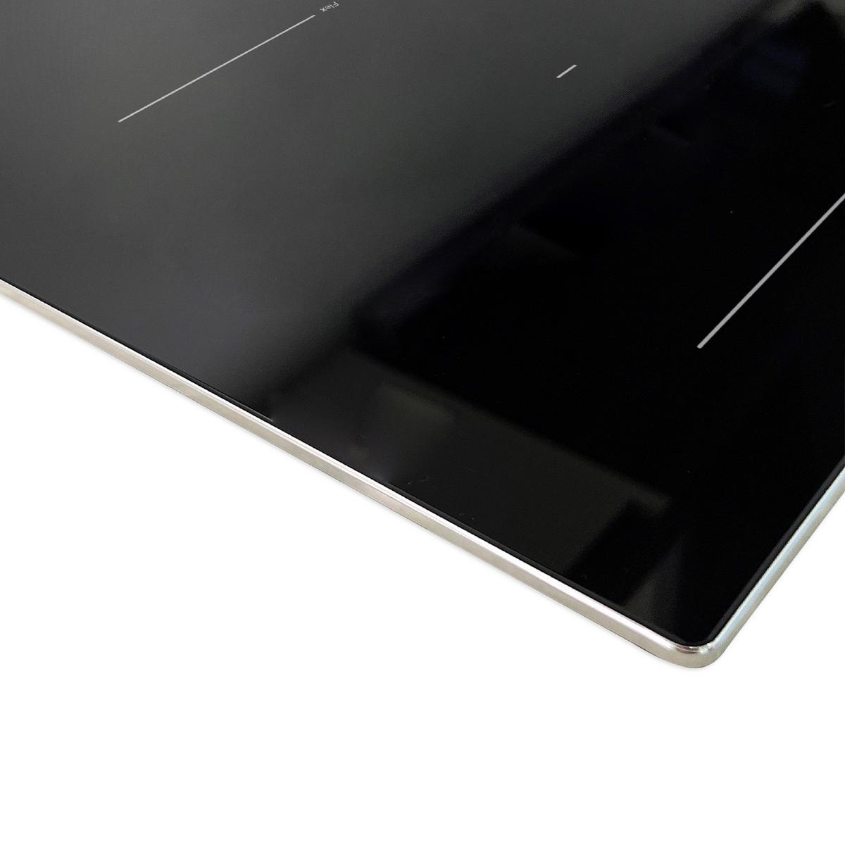 Einbauherd-set B: 59,5 Cm Induktion/ Autark - Edelstahlfarben/Schwarz, Trend, Glas/Metall (59,5/59,5/56,5cm) - Respekta