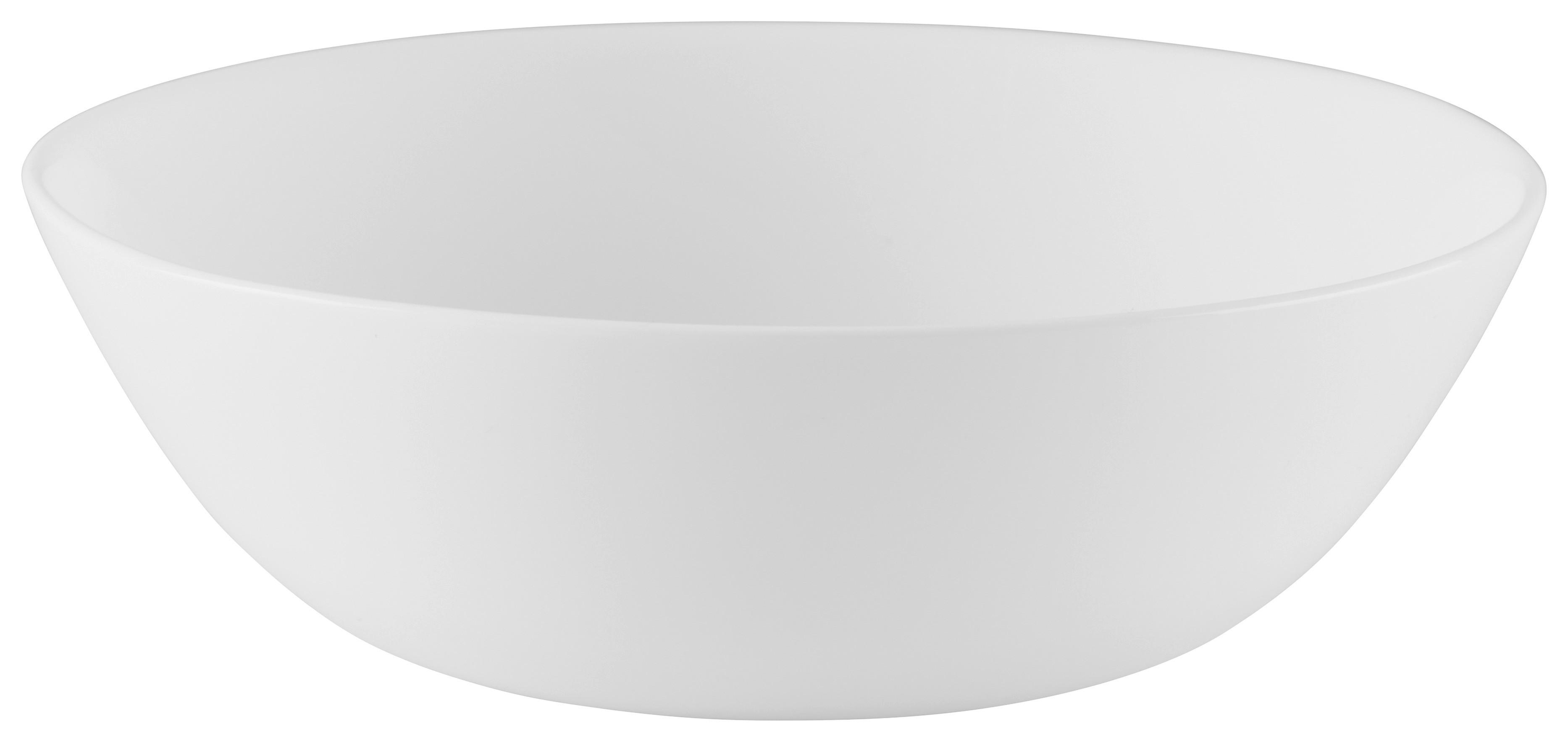 Müslischale Opalglas weiß Olivia ca. 16 cm