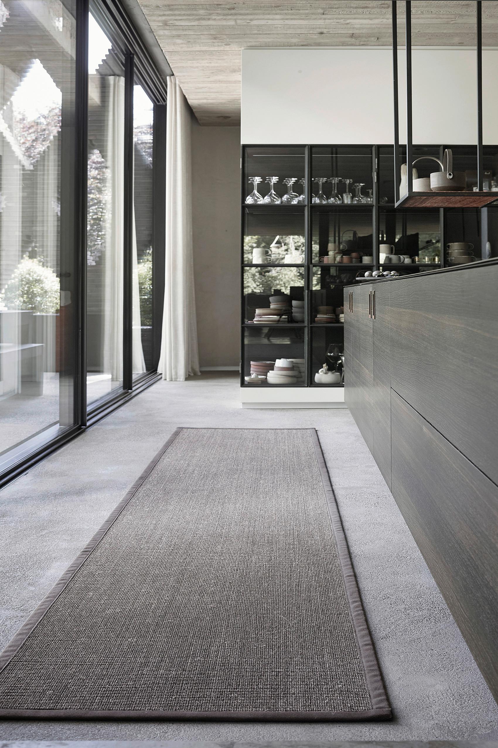 Läufer Ansgar - Grau, Design, Textil (80/300cm) - WECON HOME BASIC