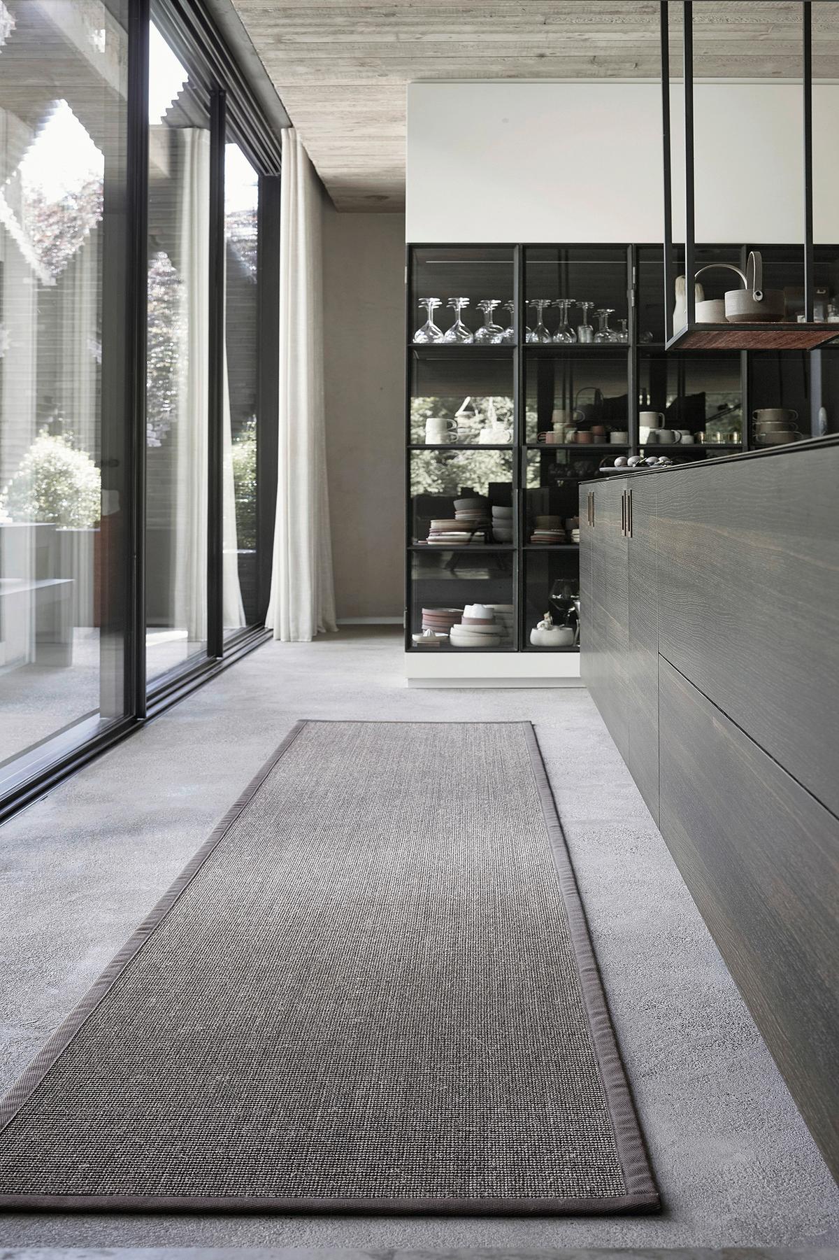 Läufer Ansgar - Grau, Design, Textil (80/300cm) - WECON HOME BASIC