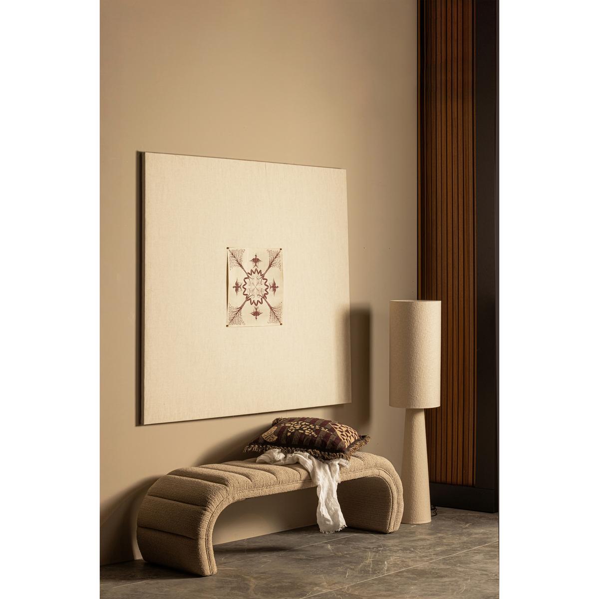 Sitzbank Traffic Naturfarben B: 163cm - Naturfarben, Design, Textil (163/47/51cm) - Livetastic