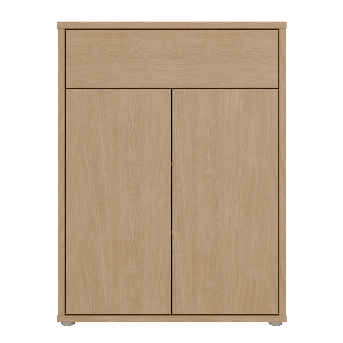 Komoda dekor dub Elegancia - Moderní (74,5/99,1/34,9cm)