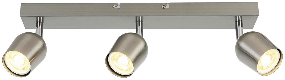 BODOVÉ SVÍTIDLO ERNESTINE - barvy chromu/barvy niklu, Romantický / Rustikální, kov/plast (41/7,5/14cm) - Mömax