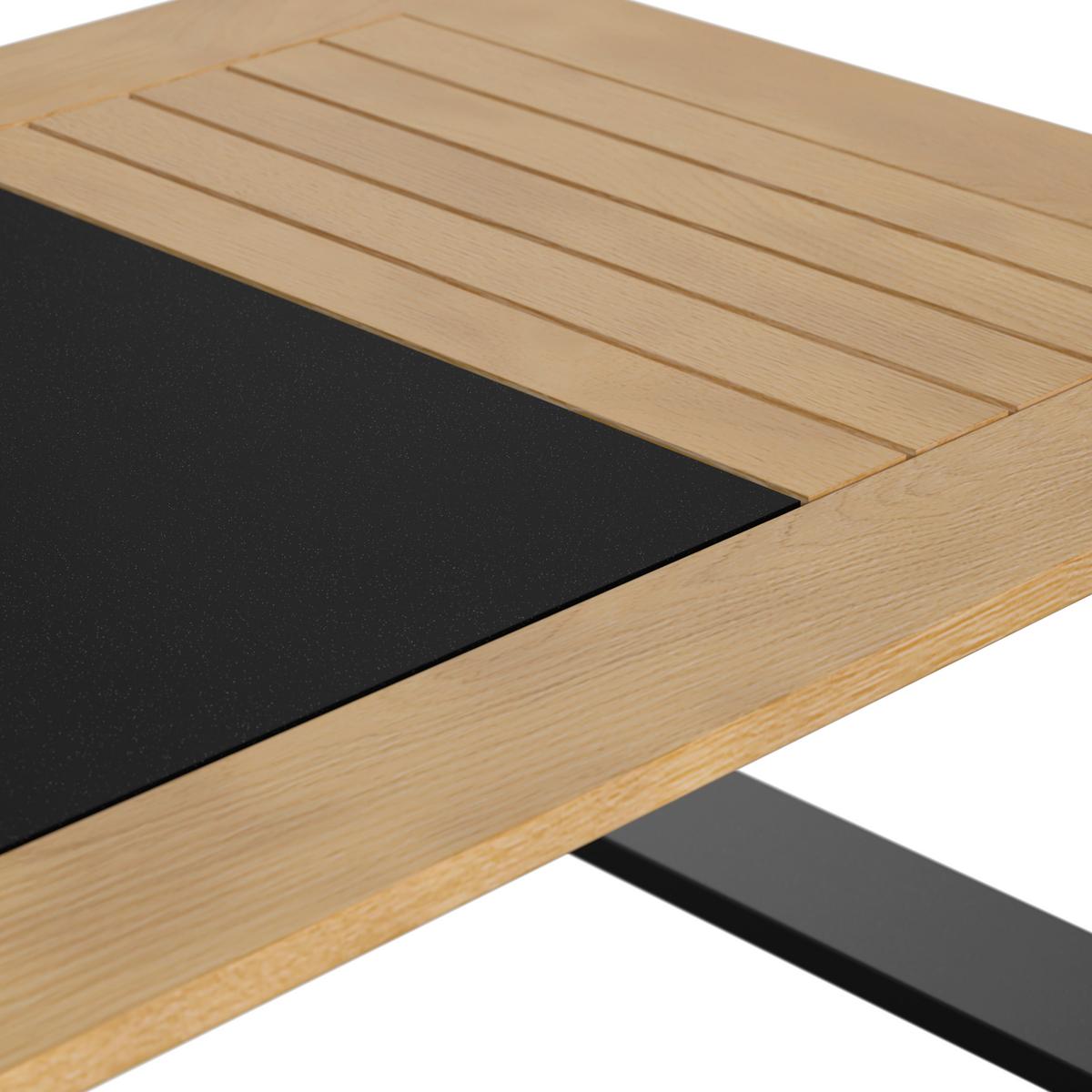 TERASOVÁ SEDACIA SÚPRAVA FABRIZIA - sivá, Modern, kov/drevo - Bessagi Garden