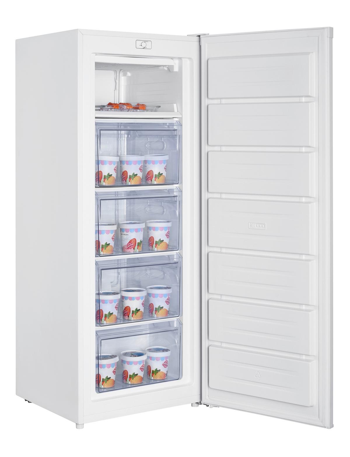 Gefrierschrank Ceem Ff 165 - Weiß, Basics, Glas/Kunststoff (54,5/142,8/59cm) - CEEM