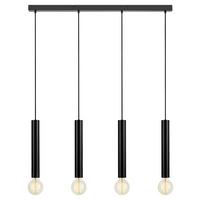 Hängeleuchte Sencillo Pendant 4l Black - Schwarz, Basics, Metall (108/35.5/5cm) - Markslöjd