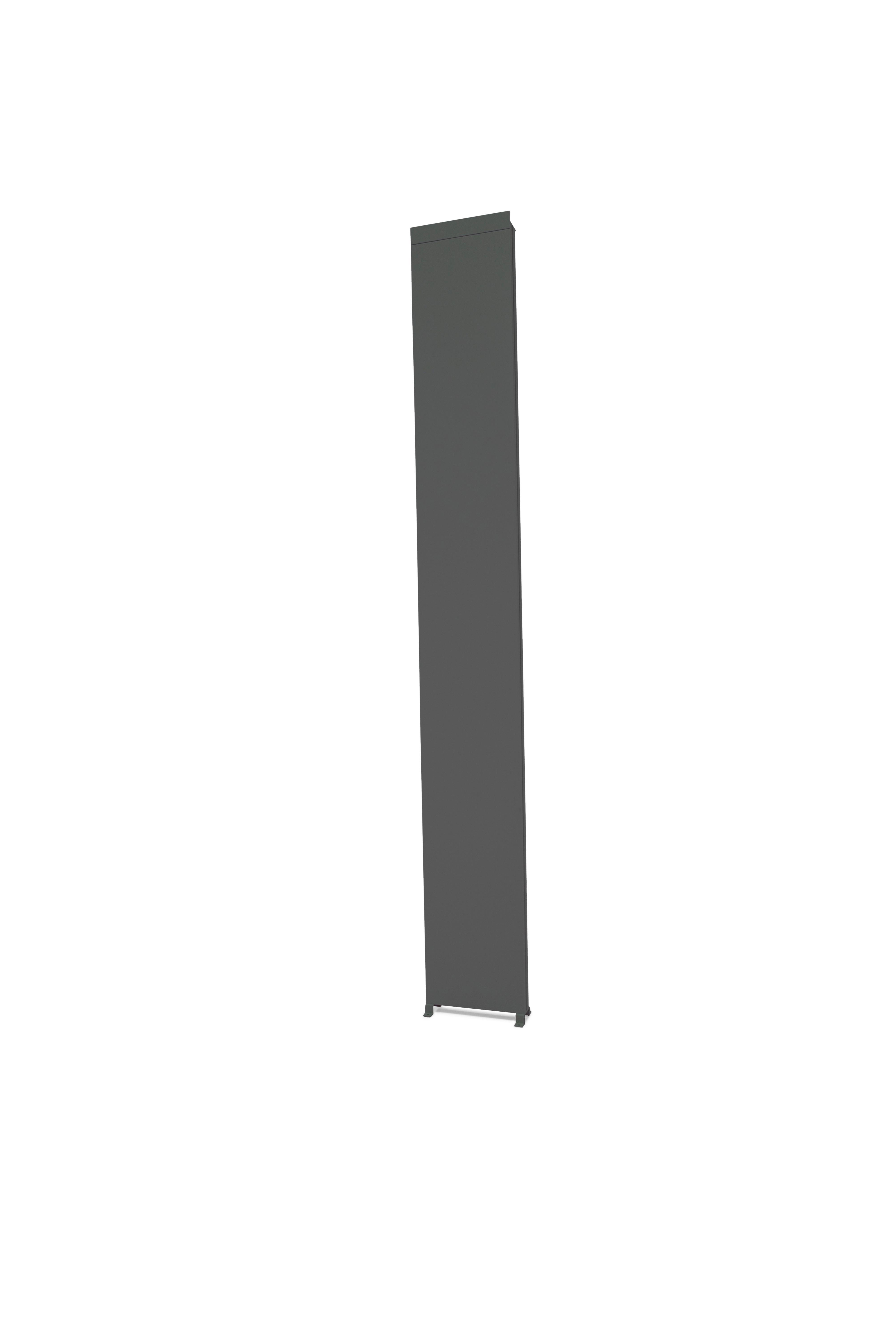 Dekoelement Deluxe/Classic Anthrazit - Anthrazit, MODERN, Metall (31/235/6cm) - Gardenson