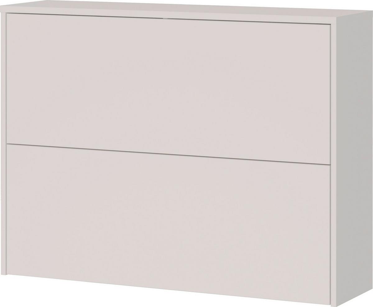 Garderobe Gw-Binetto 2-Teilig Eichefarben/Beige B: 99 cm - Eichefarben/Beige, Design, Holzwerkstoff (99/200/27cm) - Livetastic
