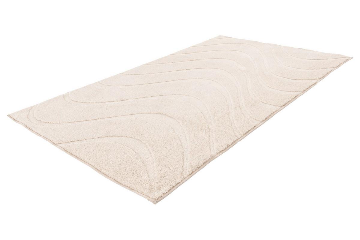 Badematte Ocean Touch Beige - Basics (50/90cm) - Kayoom