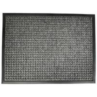 Fußmatte Josie 60x80 cm Gummi - Grau, MODERN, Naturmaterialien/Kunststoff (60/80cm) - Ondega