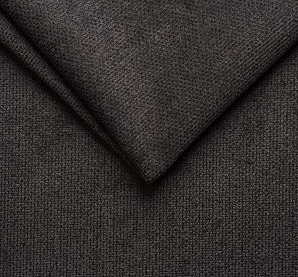Rohová sedačka LAYA, levá, tmavě hnědá tkanina MEMPHIS - tmavě hnědá, Moderní, textil (155/250cm) - Premium Living