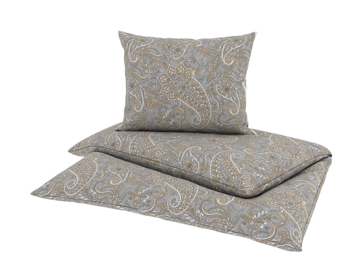 BETTWÄSCHE FELICE - Grau, MODERN, Textil - Luca Bessoni