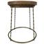 Hocker D: 31 cm Kork - Goldfarben/Schwarz, Trend, Holz (31/40/31cm) - Carryhome Hocker D: 31 cm Kork - Goldfarben/Schwarz, Trend, Holz (31/40/31cm) - Carryhome