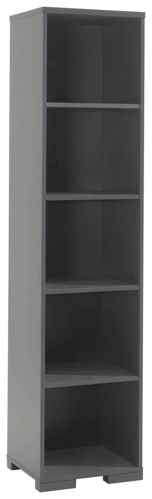 Regal London B: 45,5 Cm Anthrazit - Anthrazit, MODERN, Holzwerkstoff (45,5/195,2/45cm) - MID.YOU