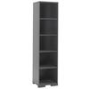 Regal London B: 45,5 Cm Anthrazit - Anthrazit, MODERN, Holzwerkstoff (45,5/195,2/45cm) - MID.YOU