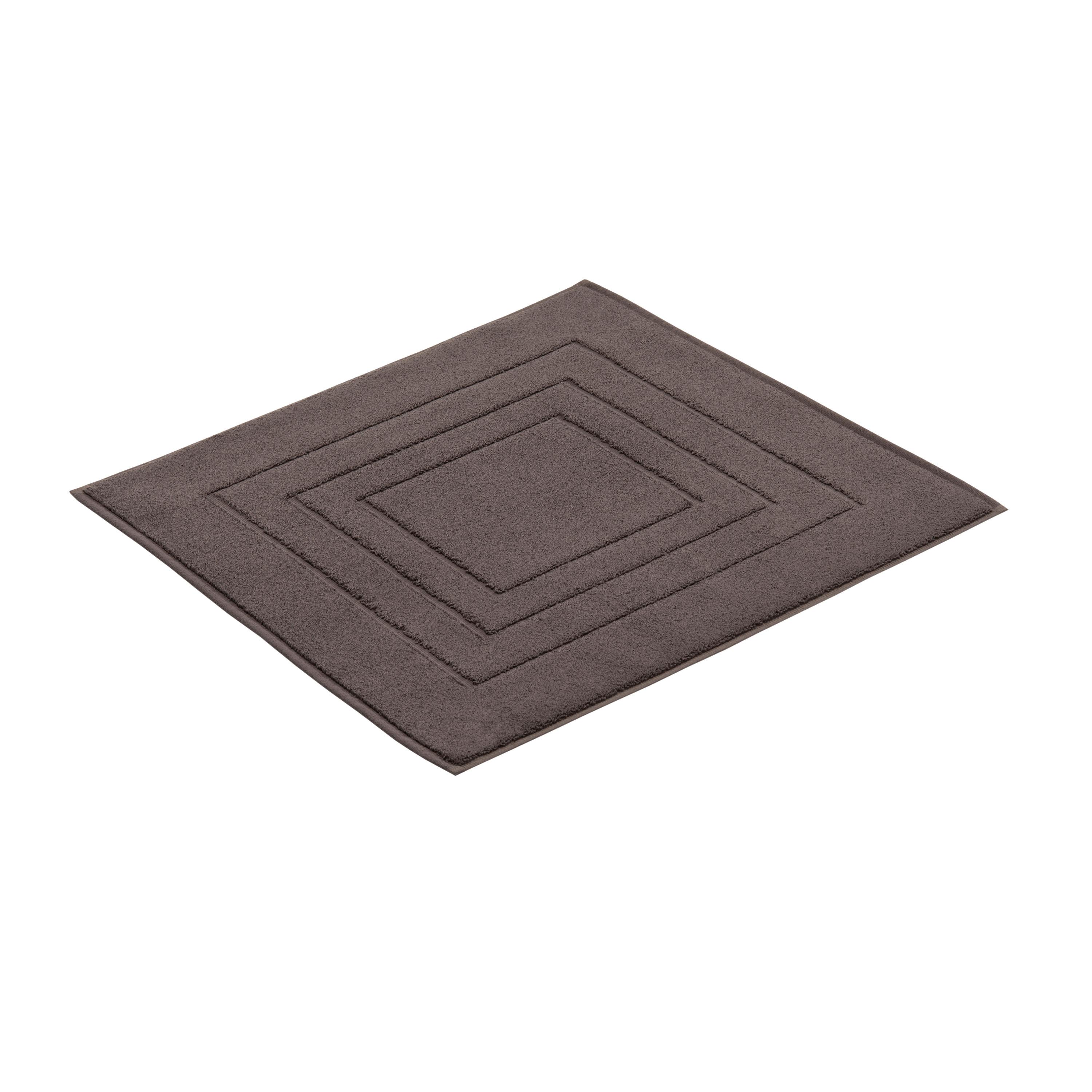 Fürdőszobaszőnyeg Feeling - szürkésbarna, Basics, textil (60/60cm) - Vossen