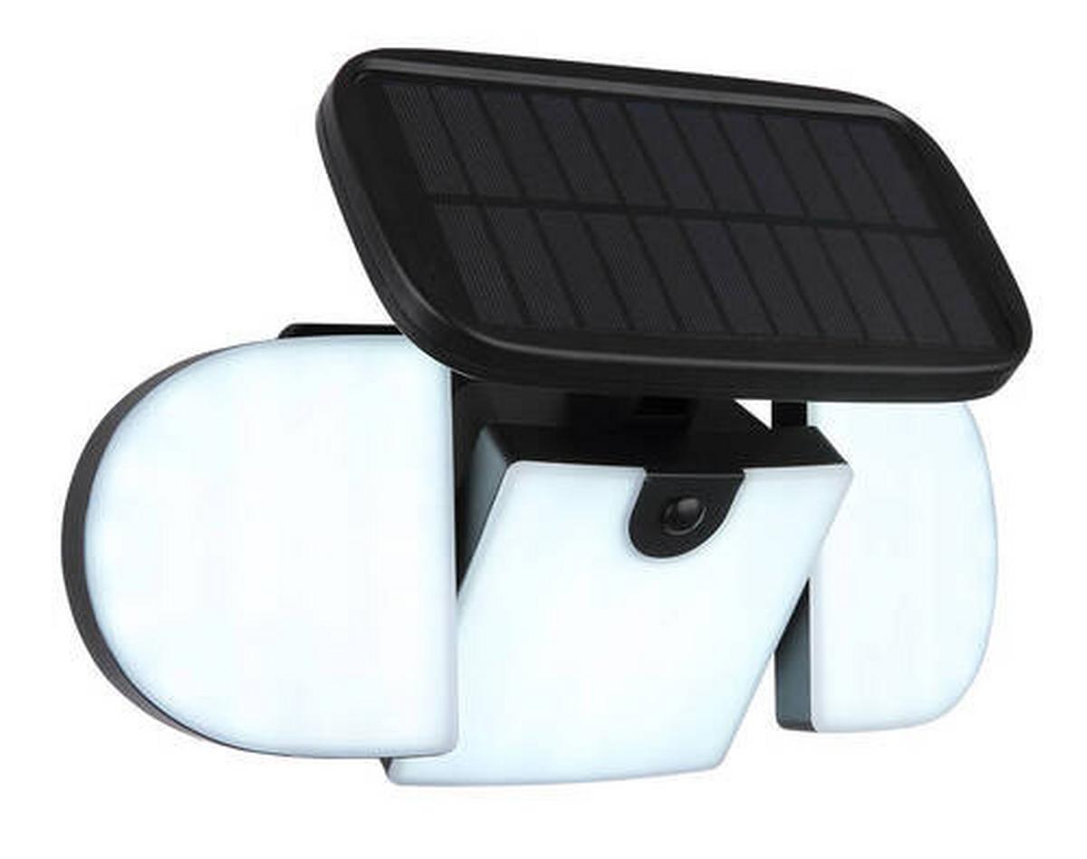 Solarleuchte 36498 - Opal/Schwarz, Basics, Kunststoff (27,9/14,8/15,3cm) - Globo