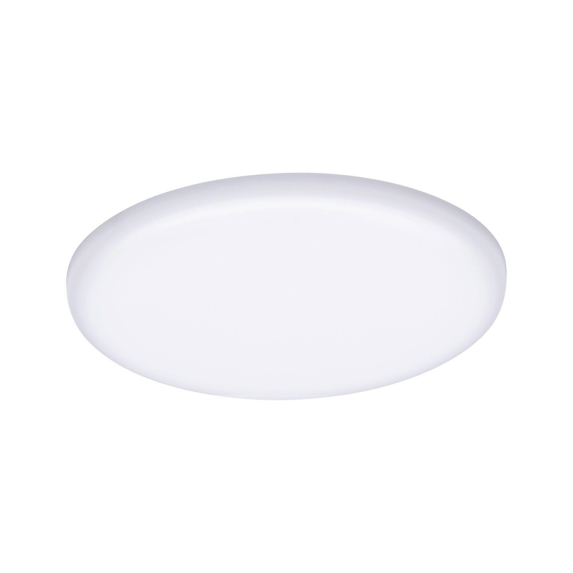 Led-paneel Ø 12,5 Cm Rund - Weiß, Basics, Kunststoff (12,5/1cm) - Paulmann