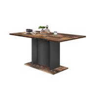 Étkezőasztal Siela - Konventionell, faalapú anyag (120/74/80cm)