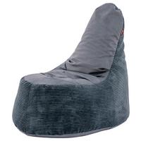 Sitzsack Golden Dream Grau Indoor - Grau, Basics, Textil (45/110/90cm) - Ondega