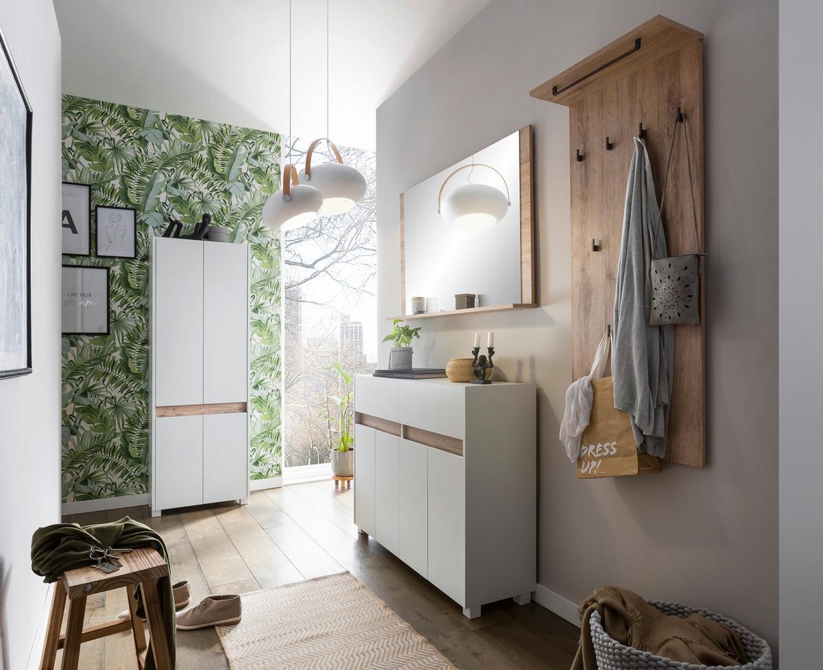 Garderobenpaneel Cosmo Wildeiche Dekor B: 50 cm - Wildeiche, Design, Holzwerkstoff (50/110,6/20,9cm) - MID.YOU