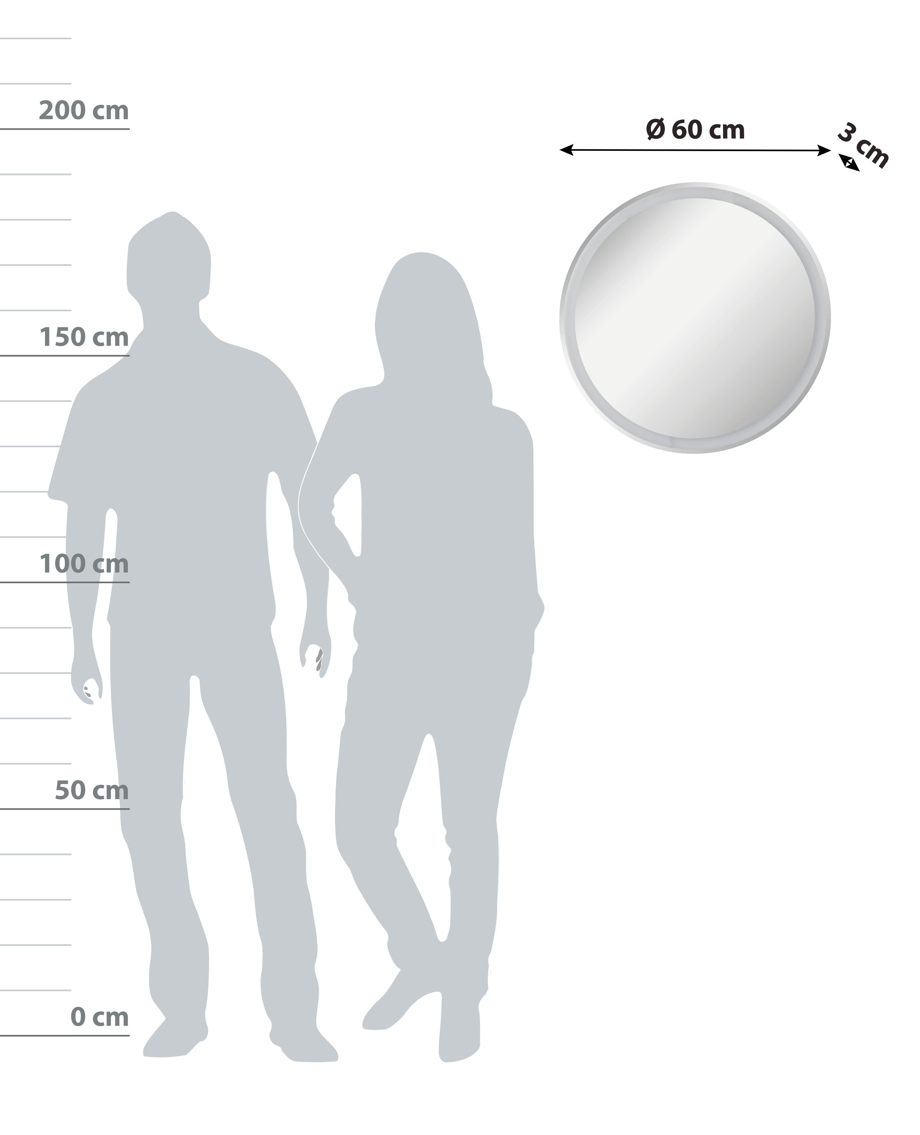 Runder Wandspiegel MIRROR aus Flachglas