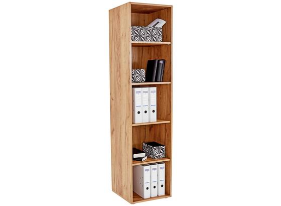 Regál Tio - farby dubu, Moderný, kompozitné drevo (45/183/35cm) Regál Tio - farby dubu, Moderný, kompozitné drevo (45/183/35cm)