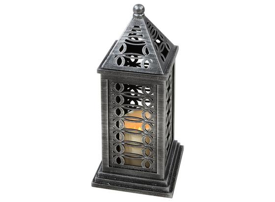 Laterne Lilo - Grau, ROMANTIK / LANDHAUS, Holz (14/34cm) - Ombra Laterne Lilo - Grau, ROMANTIK / LANDHAUS, Holz (14/34cm) - Ombra