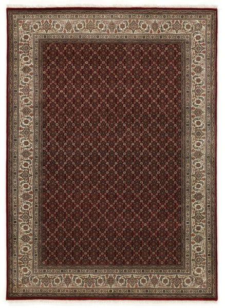 Orientalischer Webteppich Creme Cavari Herati 160x90 cm - Rot/Creme, Basics, Textil (90/160cm) - Cazaris