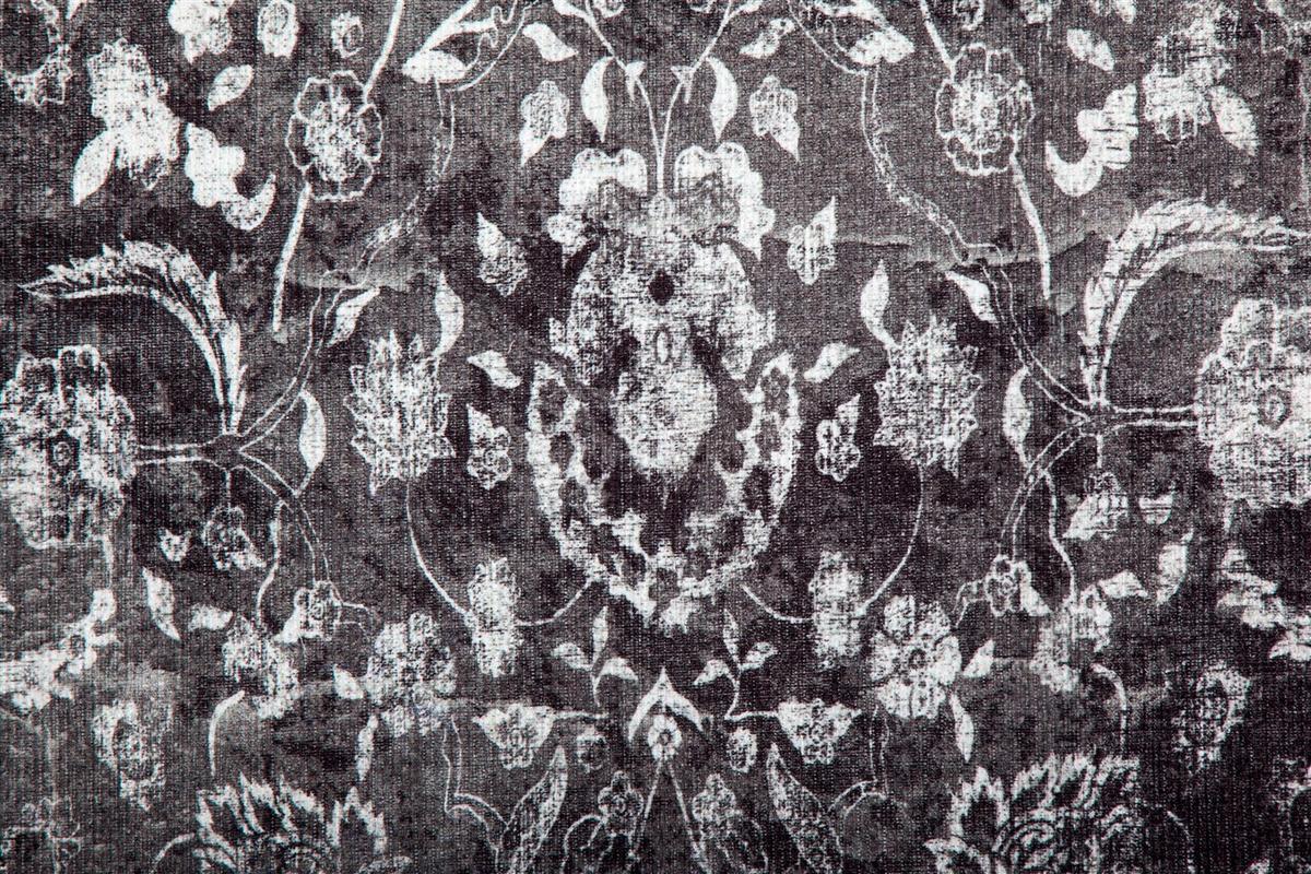 Flachwebteppich Vintage 8404 Grau, 140x200 cm - Grau, KONVENTIONELL, Textil (140/200cm)