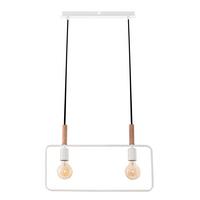 PENDELLEUCHTE 32-73549 - Weiß, Design, Metall (50/6/110cm)