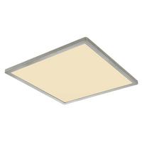 Led Mennyezeti Lámpa 41563-24n - opál/nikkelszínű, Konventionell, műanyag (42/42/25cm) - Globo
