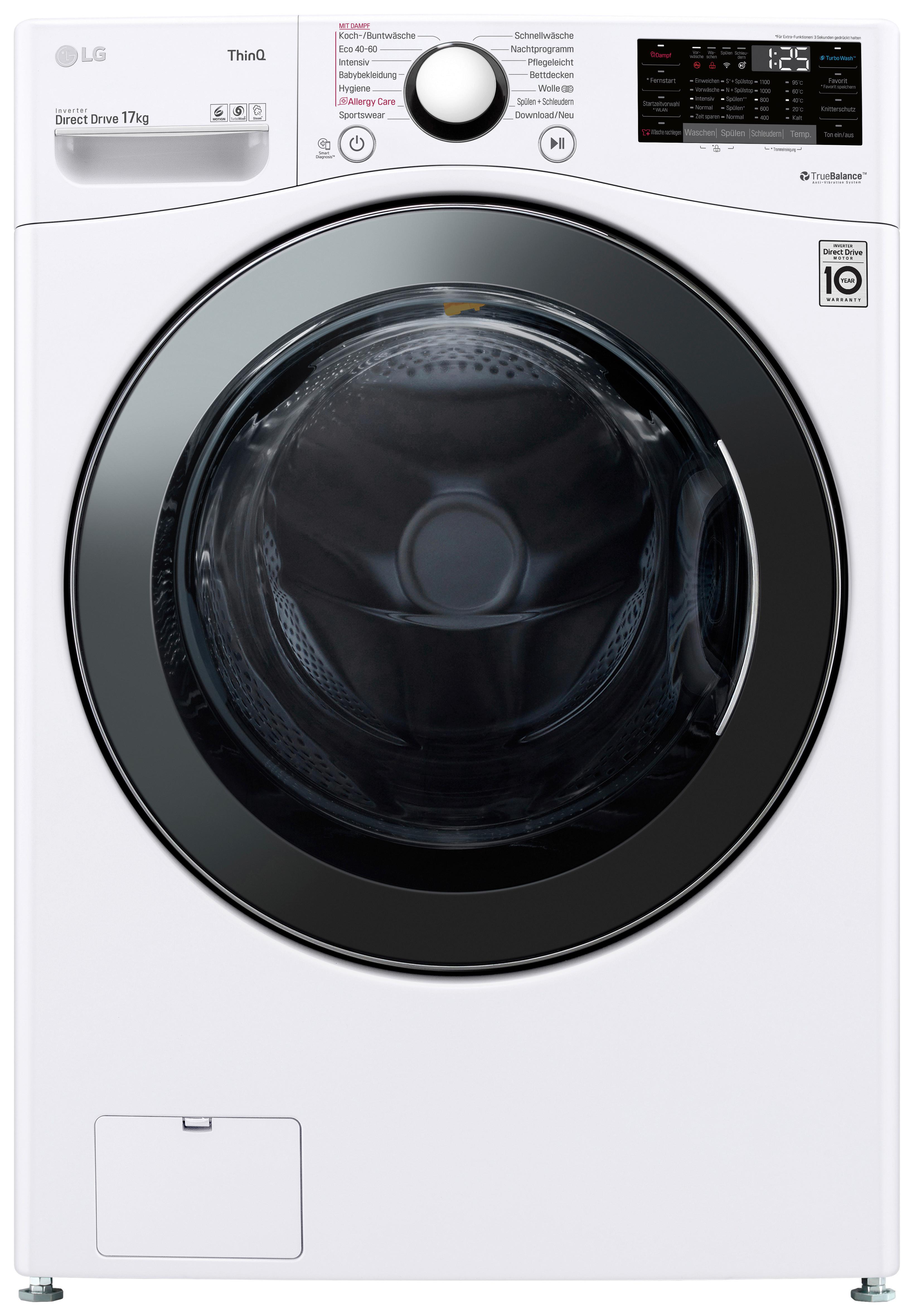 Waschmaschine F-11wm17ts2 17 Kg 1.000 U/Min - Weiß, Basics (17kg) - LG