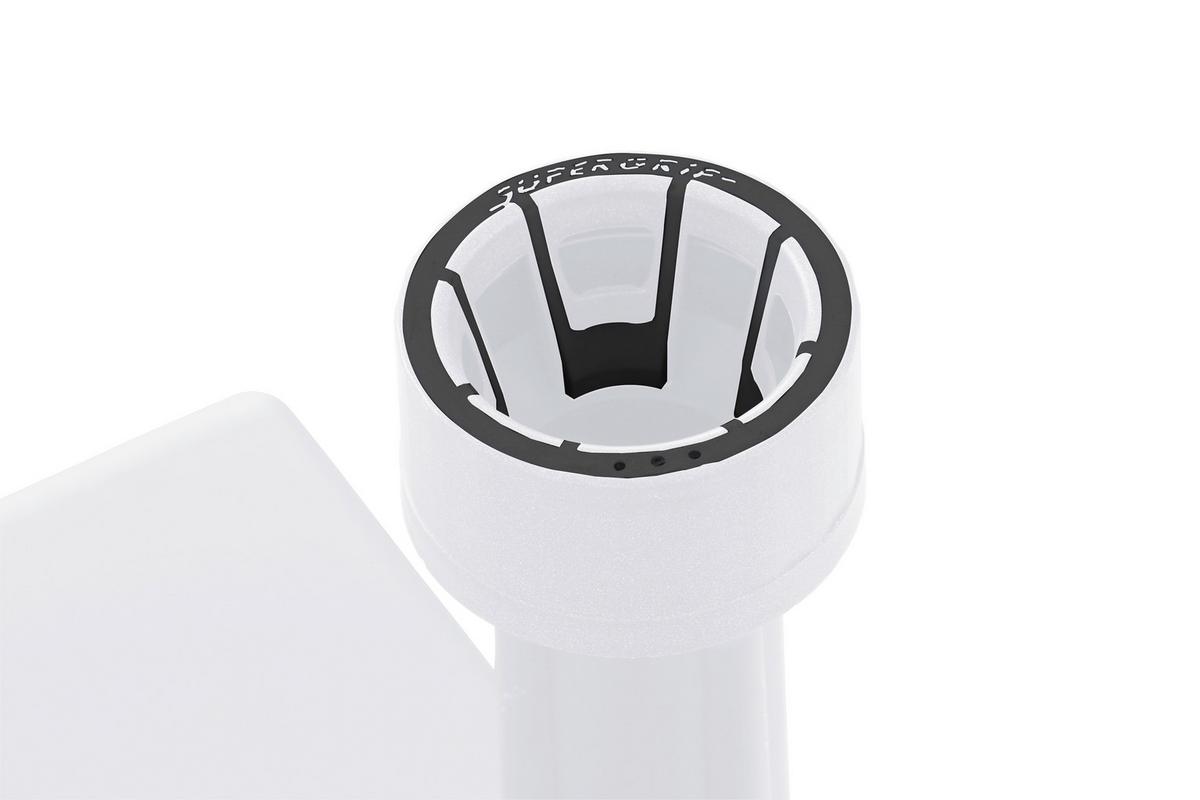 Schirmständer Kunststoff für DM 1,9-3,6cm - Weiß, KONVENTIONELL, Kunststoff/Stein (50/9/25cm) - Siena Garden